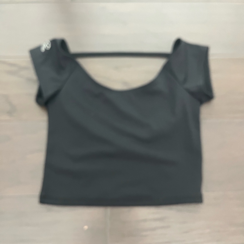 Chic Black Off-Shoulder Women's Blouse
